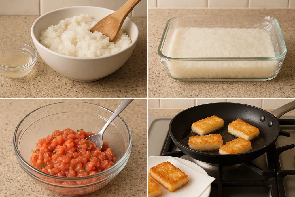 crispy rice tuna