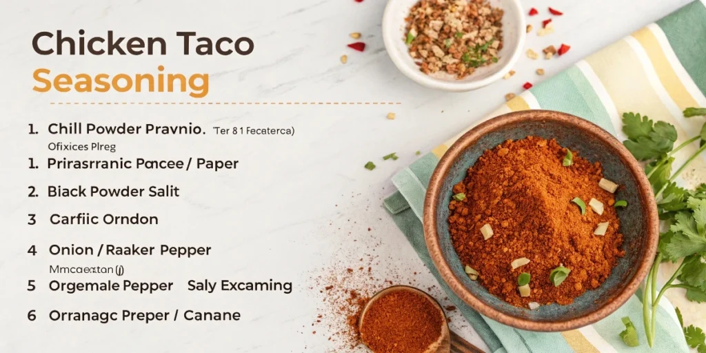 chicken taco seasoning recipe