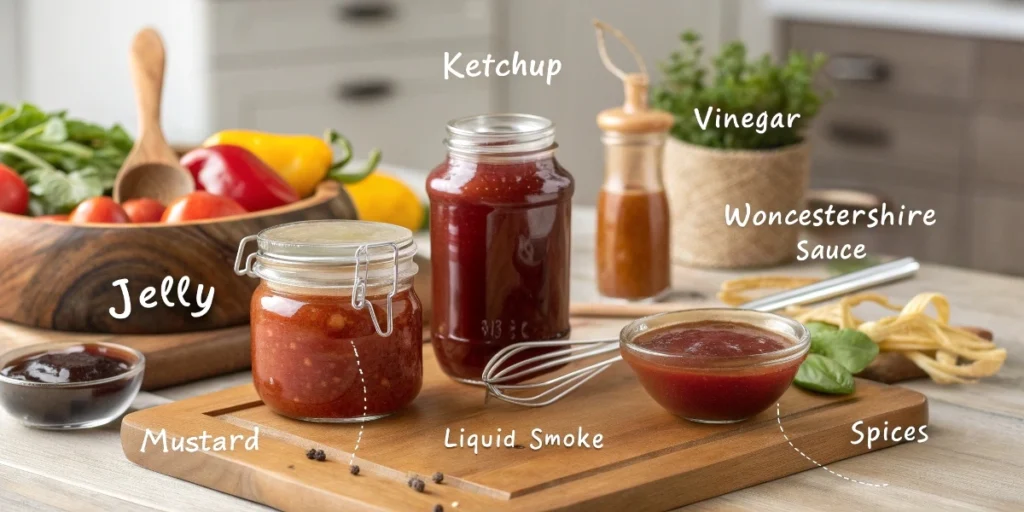 How to turn jelly into barbecue sauce?