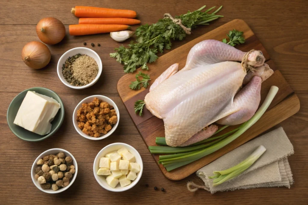 Juicy Roast Turkey with Stuffing Recipe 2 Roast Turkey with Stuffing