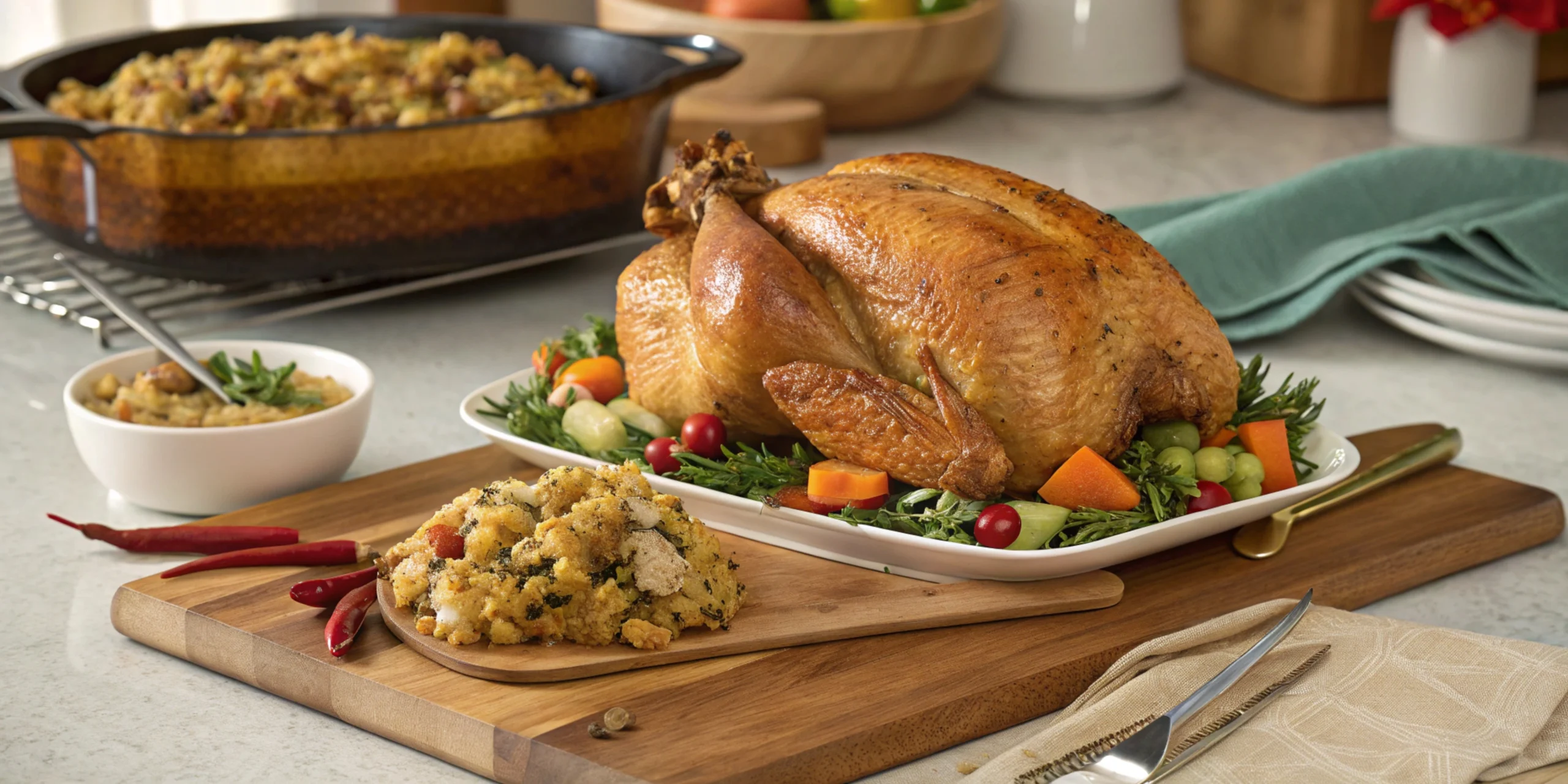 Should You Cook a Roast Turkey with Stuffing? 4 Should You Cook a Roast Turkey with Stuffing?