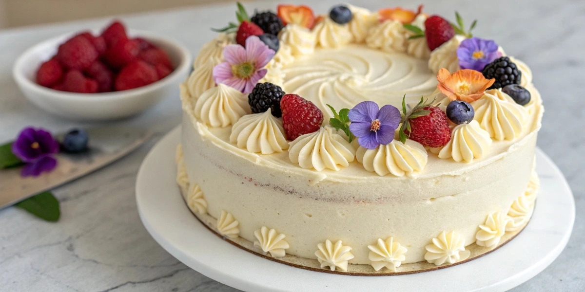 Dairy-Free Vanilla Birthday Cake Recipe 5 Dairy-free vanilla birthday cake