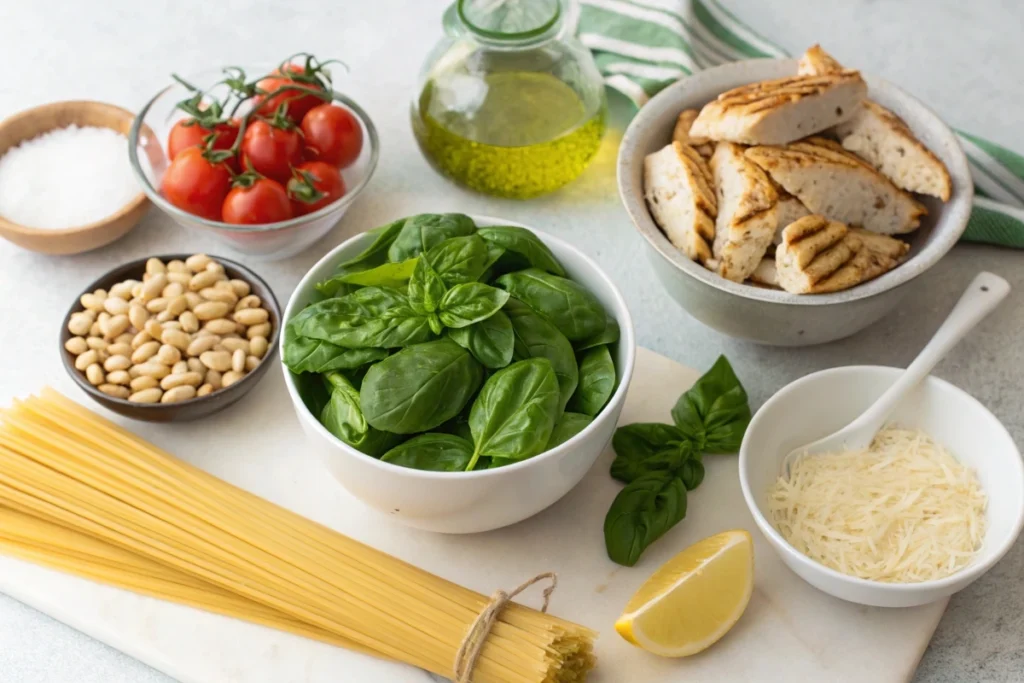 basil pesto pasta