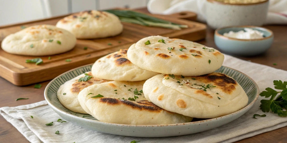 mini naan bread