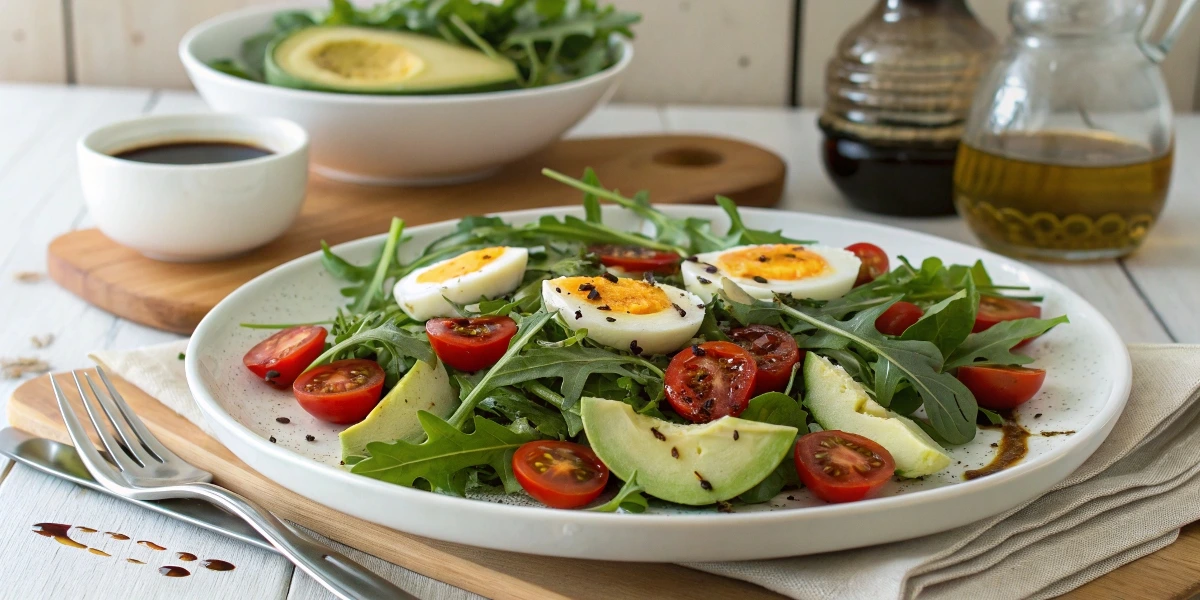 rocket salad breakfast