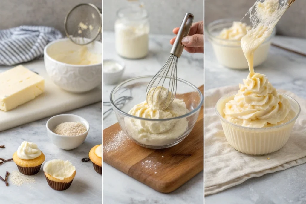 Simple Buttercream Frosting for Beginners – Easy & Creamy Recipe 3 Simple buttercream frosting