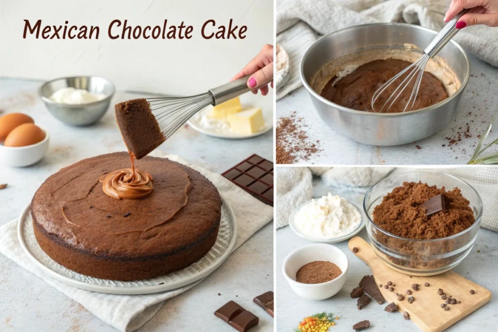 Mexican Chocolate Cake Recipe – Rich, Spiced & Delicious 3 mexican chocolate cake