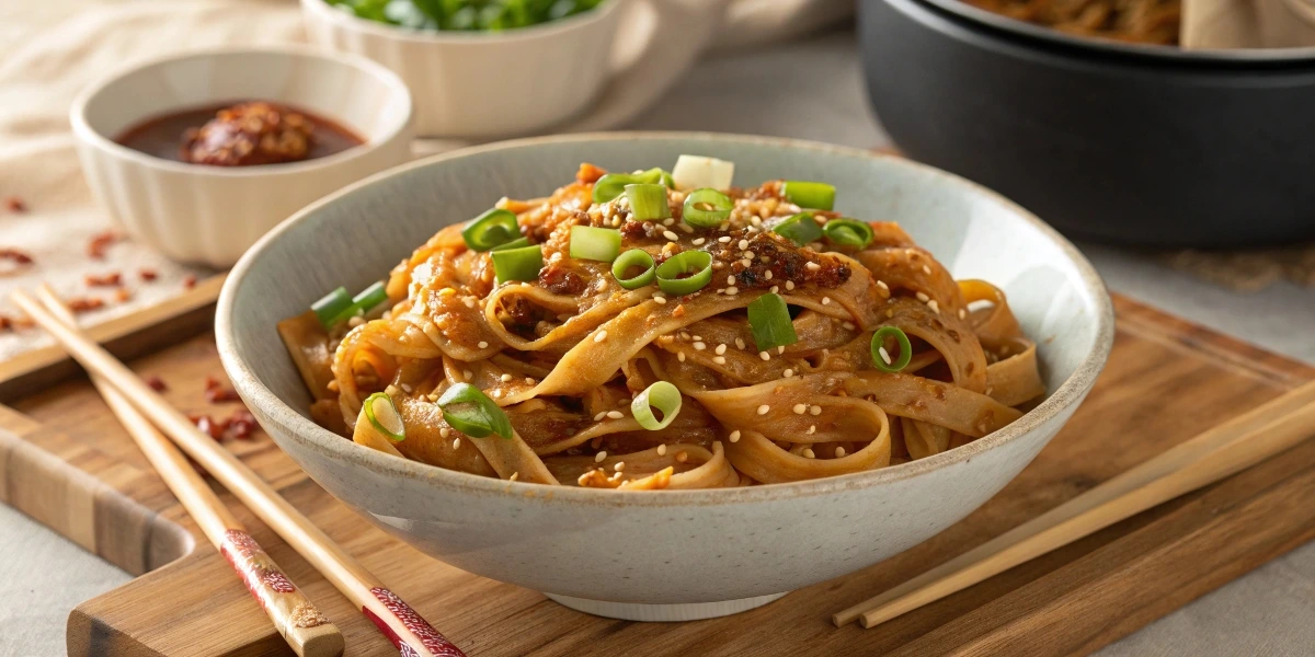 flat noodles