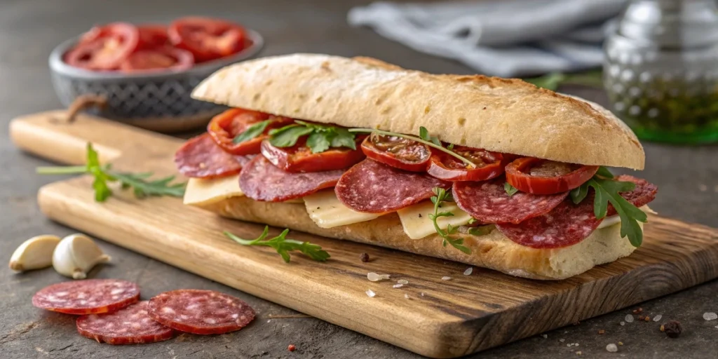 sandwich salami