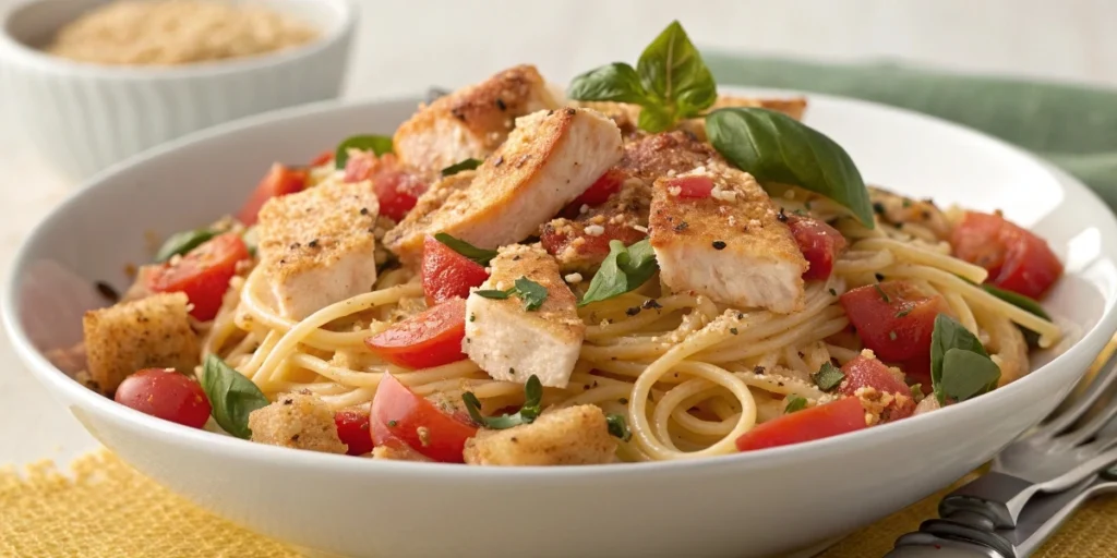 Bruschetta Chicken Pasta