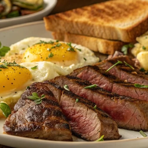 steak and eggs recipe
