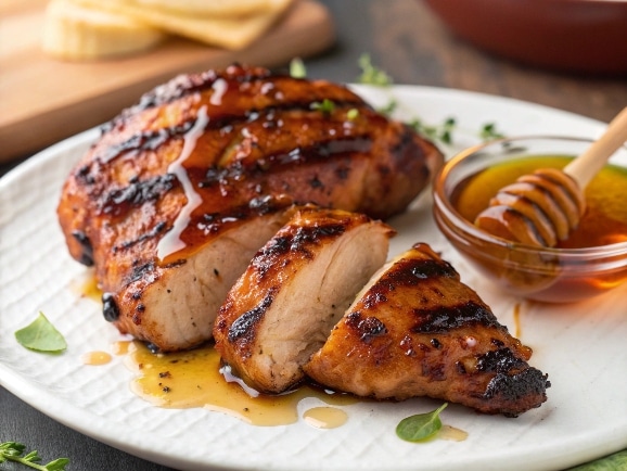 Smoky Grilled Hot Honey Chicken 
