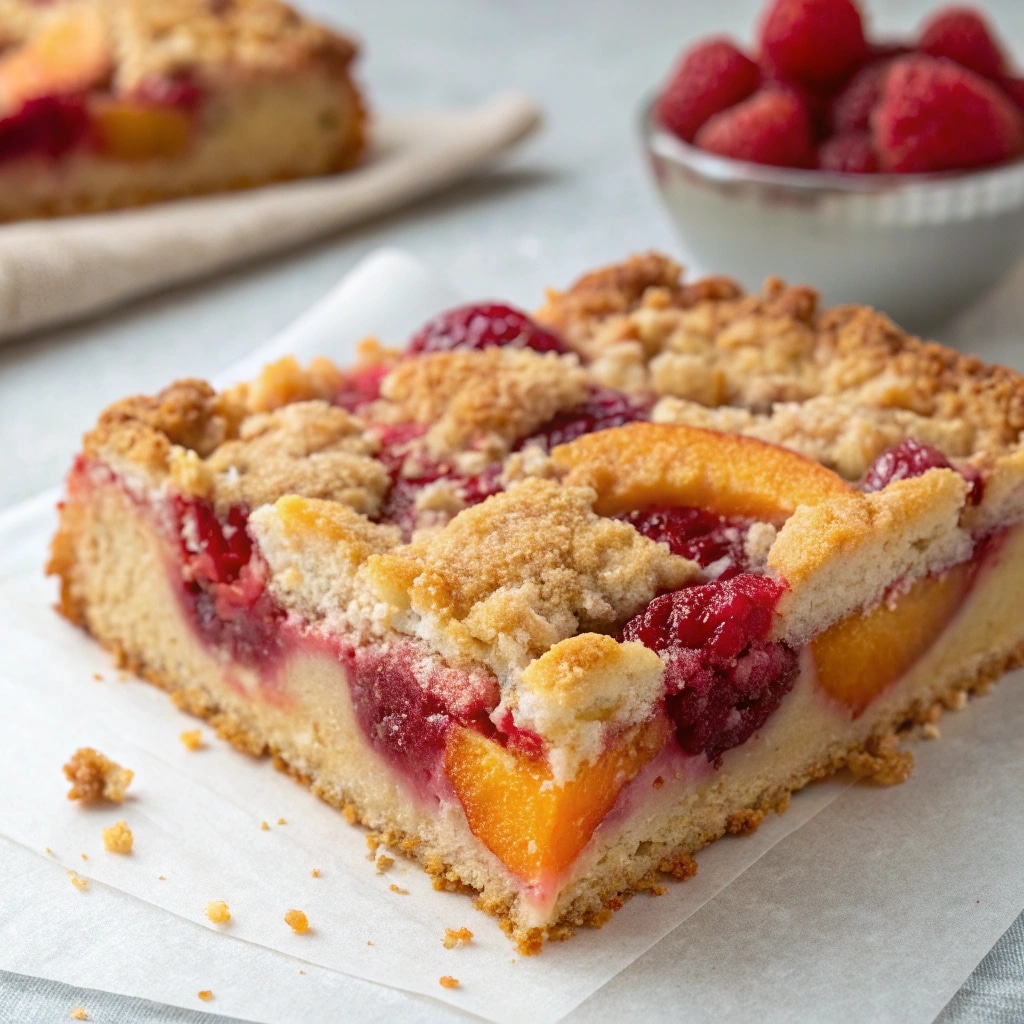 Peach-Raspberry Buckle